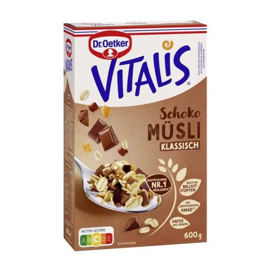 Dr. Oetker Vitalis Classic Chocolate Muesli 1