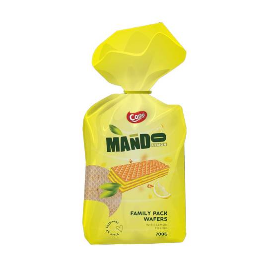Mando Lemon Wafers, Family Size 1
