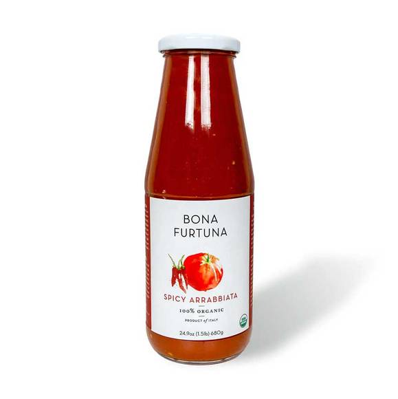 Bona Furtuna Organic Spicy Arraabbiata Marinara Pasta Sauce 1