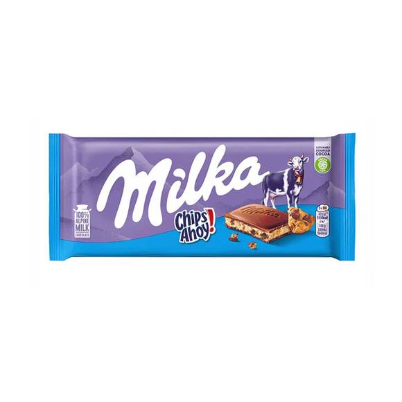 Milka Milk Chocolate with Chips Ahoy Cookies 1