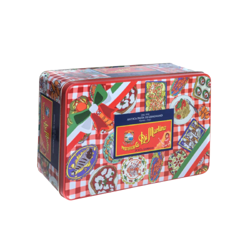 Di Martino Dolce & Gabbana Assorted Pasta Gragnano "Picnic" Edition, IGP, with 2 Placemats in Luxury Tin 1