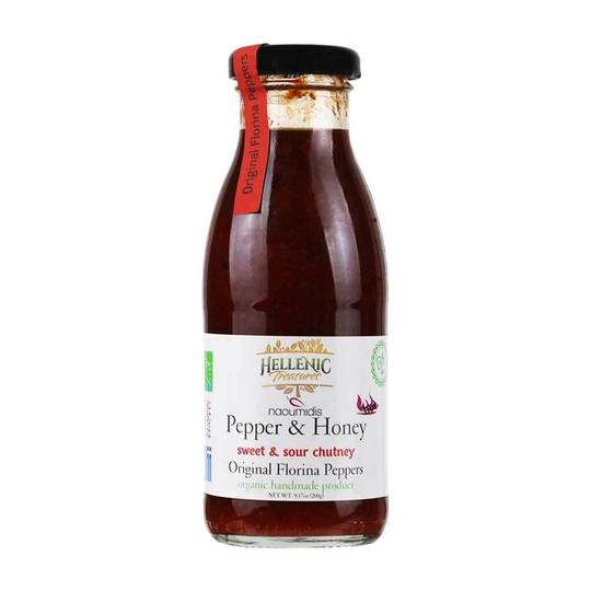 Hellenic Treasures Greek Handmade Organic Pepper & Honey Chutney 1