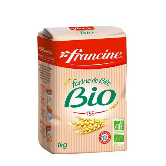 Francine Organic Wheat Flour, T55 1