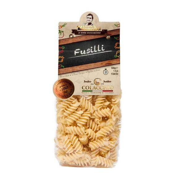 Colacchio Italian Fusilli Pasta 1