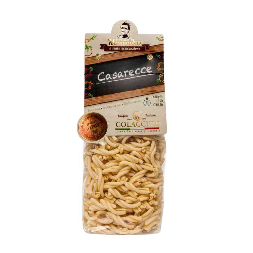 Colacchio Italian Casarecce Pasta, Bronze Cut 1