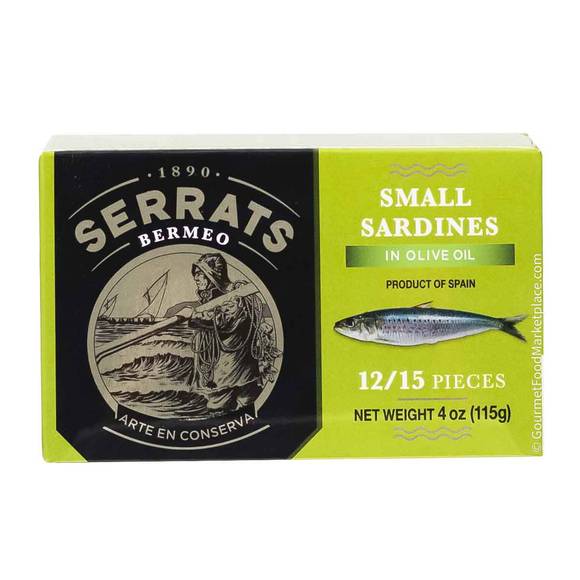 Serrats Baby Sardines in Olive Oil 2