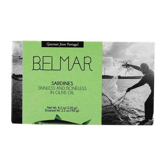 Belmar Skinless Boneless Sardines in Olive Oil 1