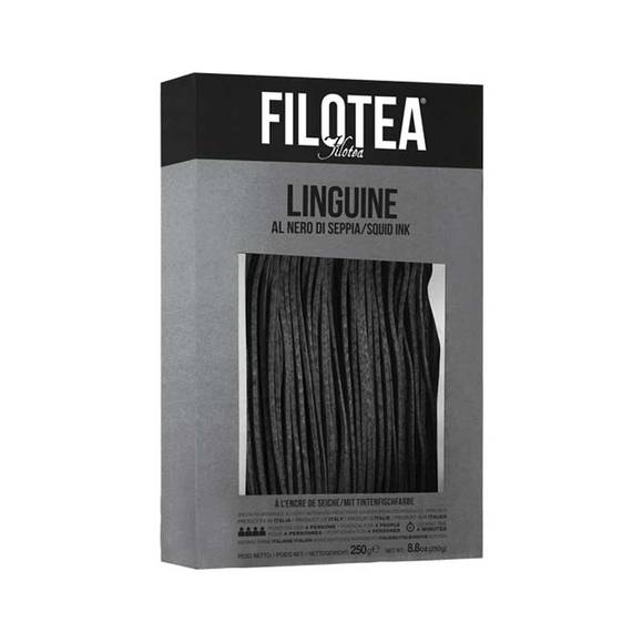 Filotea Black Squid Ink Linguine Pasta 1