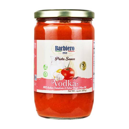 Barbiero Vodka Pasta Sauce, 100% Italian Tomatoes & EVOO 1