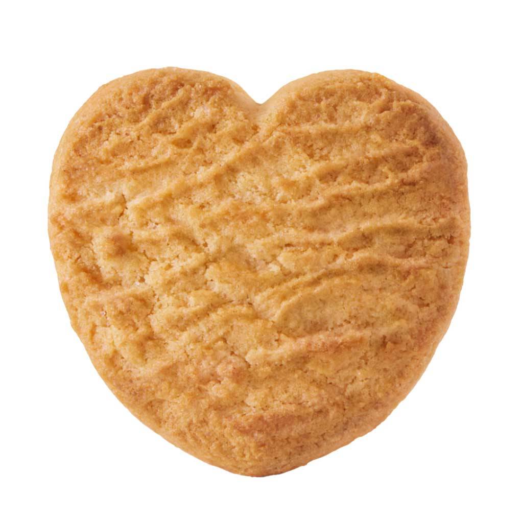 Cabrioni Heart Shaped Primi Amori Cookies, Family Size 2