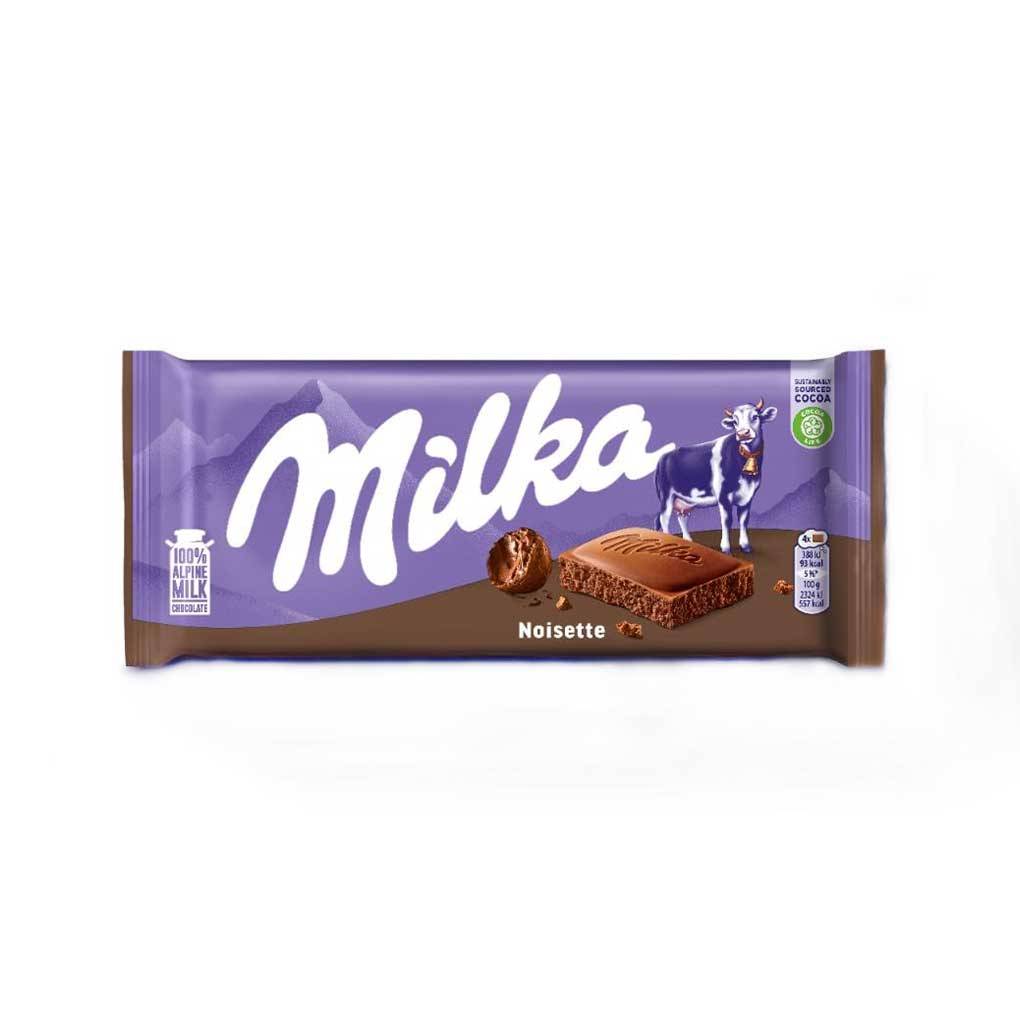 Milka Milk Chocolate with Hazelnut Cream 1