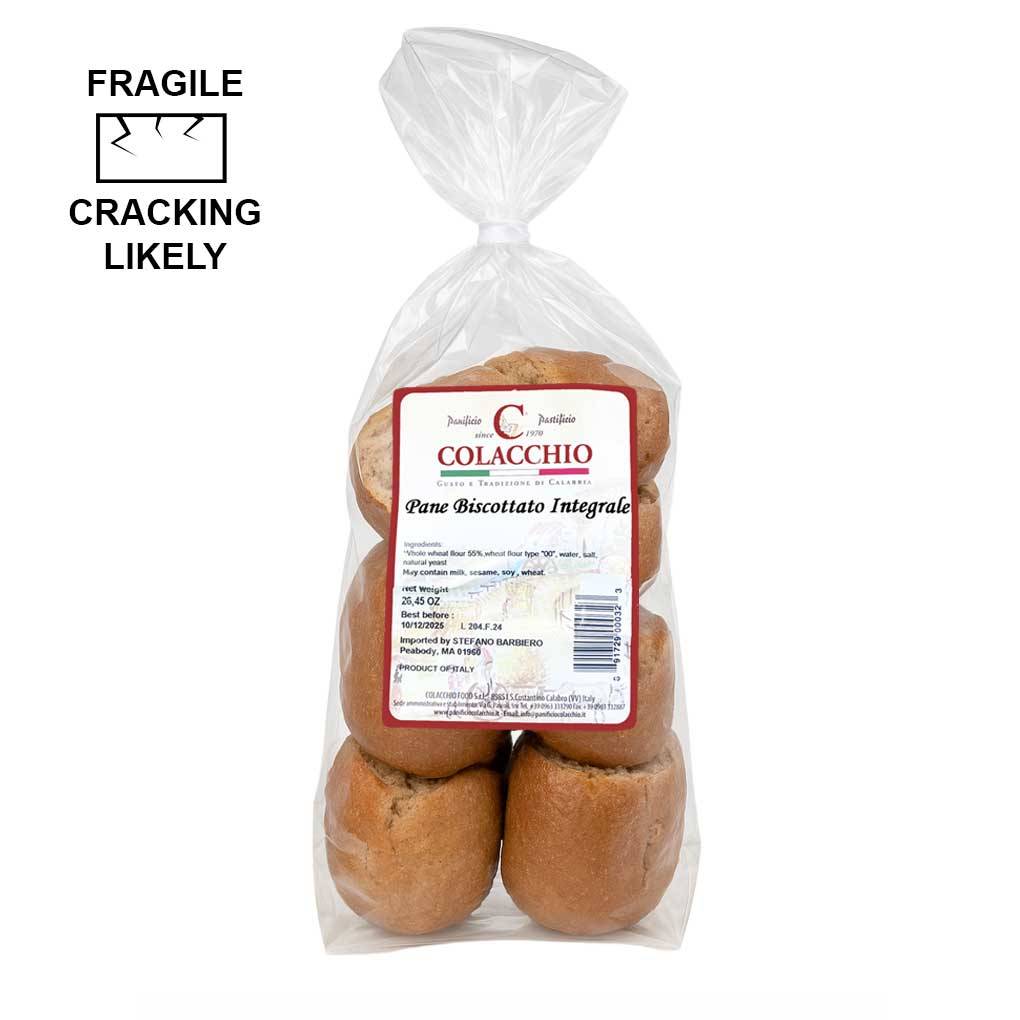 Colacchio Italian Whole Wheat Toasted Bread 1