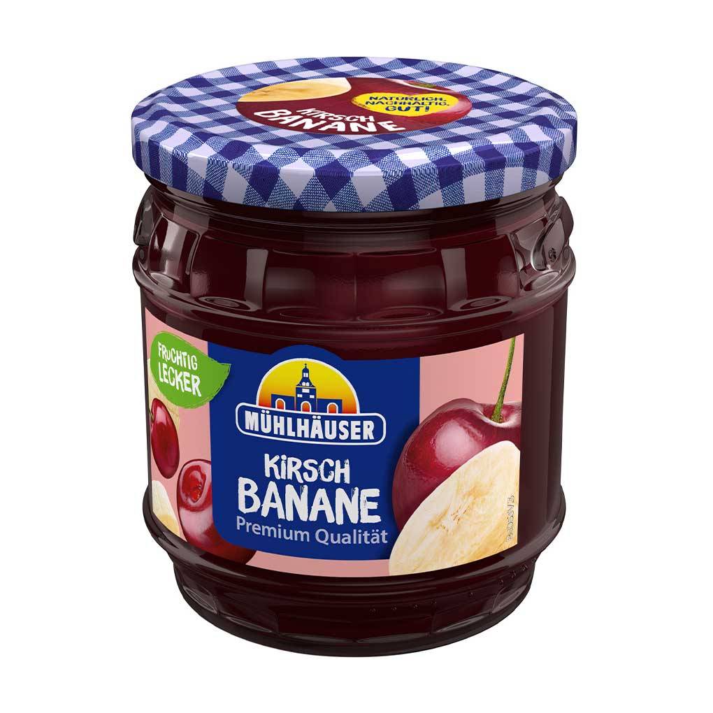 Muhlhauser Cherry Banana Jam from Germany 1