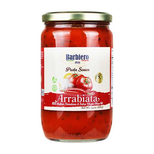 Barbiero Arrabiata Pasta Sauce, 100% Italian Tomatoes & EVOO 1