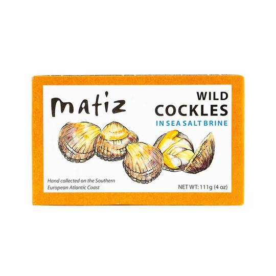 Matiz Wild Cockles in Sea Salt Brine 1