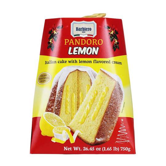 Barbiero Pandoro with Lemon Cream 1
