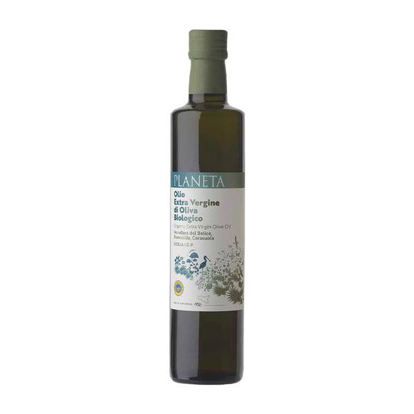 Planeta Organic Extra Virgin Olive Oil IGP from Sicily with Nocellara del Belice, Biancolilla and Cerasuola Olives 1