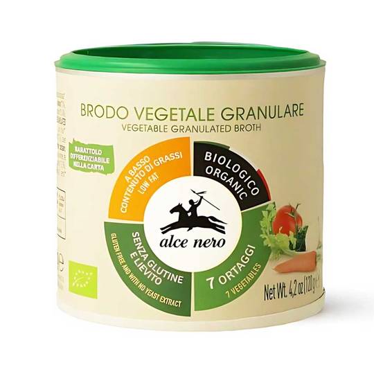 Alce Nero Vegetable Boullion Powder, Organic and Gluten Free 1