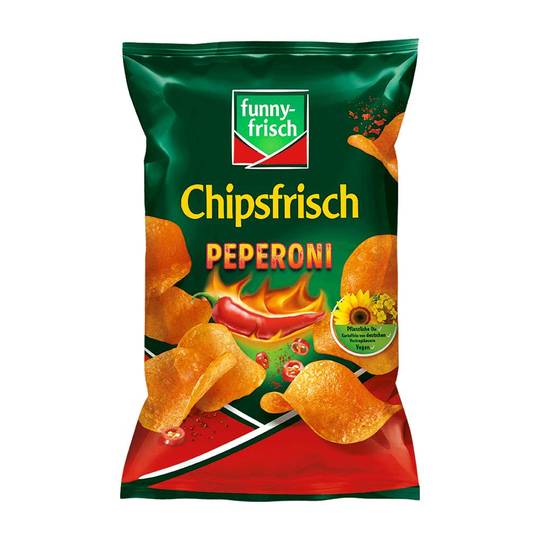 Funny Frisch German Pepperoni Potato Chips 1