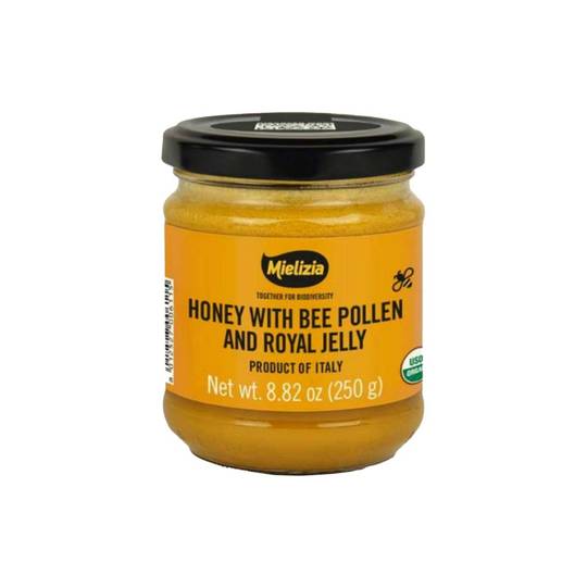 Mielizia Italian Organic Honey, Bee Pollen & Royal Jelly Mix 1