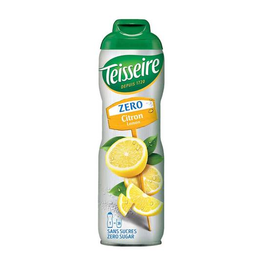 Teisseire French Lemon Sugar-Free Syrup 1
