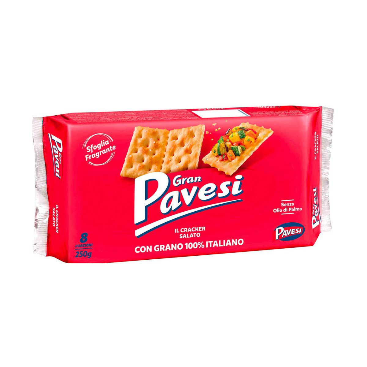 Gran Pavesi reduced salt cracker (560g) – Italian Gourmet UK